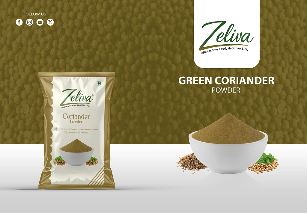 Green Coriander Powder